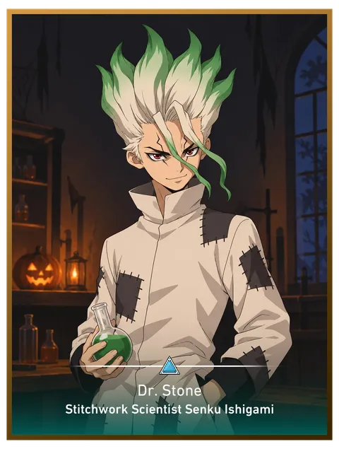 Stitchwork Scientist Senku Ishigami