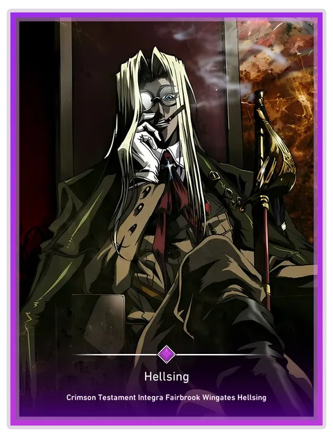 Crimson Testament Integra Fairbrook Wingates Hellsing