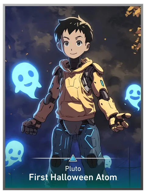 First Halloween Atom