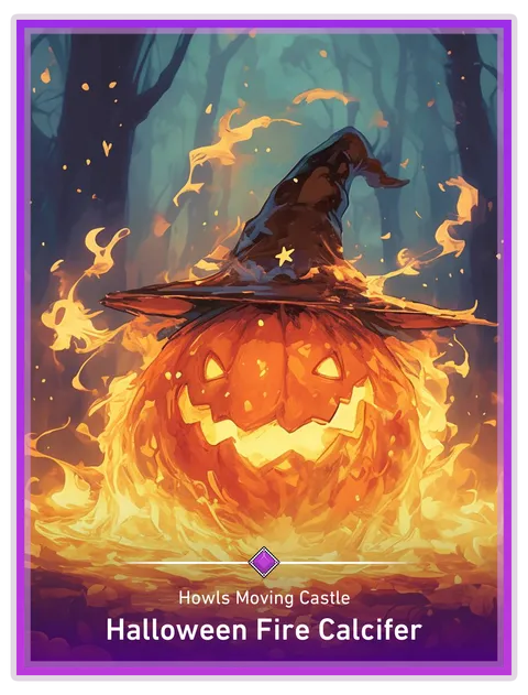Halloween Fire Calcifer