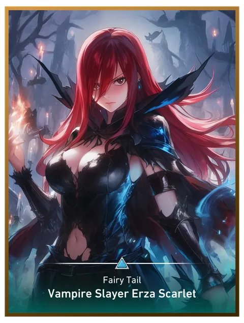 Vampire Slayer Erza Scarlet