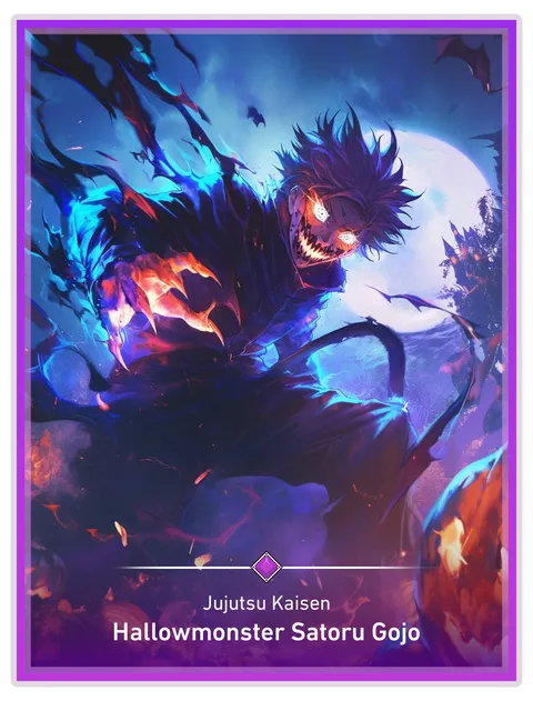 Hallowmonster Satoru Gojo