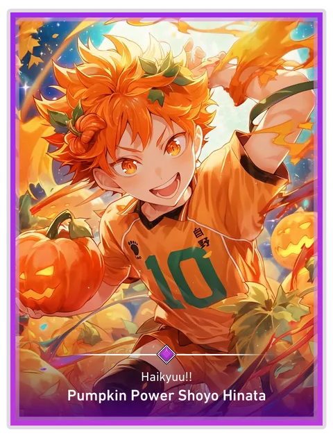 Pumpkin Power Shoyo Hinata