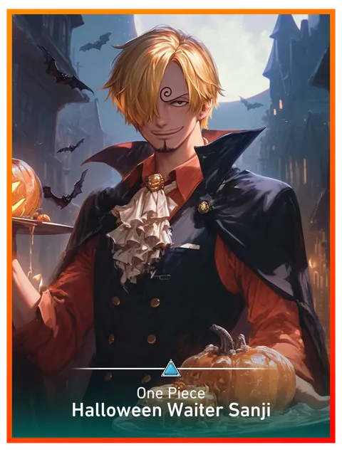 Halloween Waiter Sanji