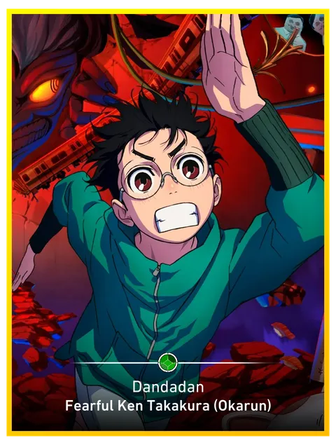 Fearful Ken Takakura (Okarun)