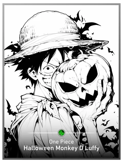 Halloween Monkey D Luffy