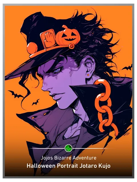 Halloween Portrait Jotaro Kujo