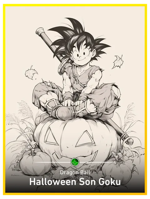 Halloween Son Goku