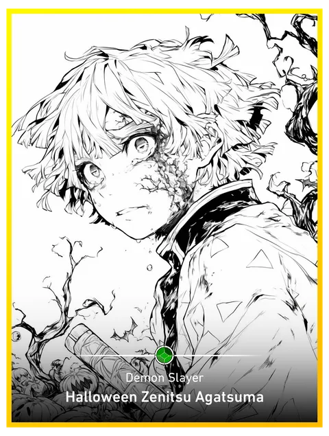 Halloween Zenitsu Agatsuma