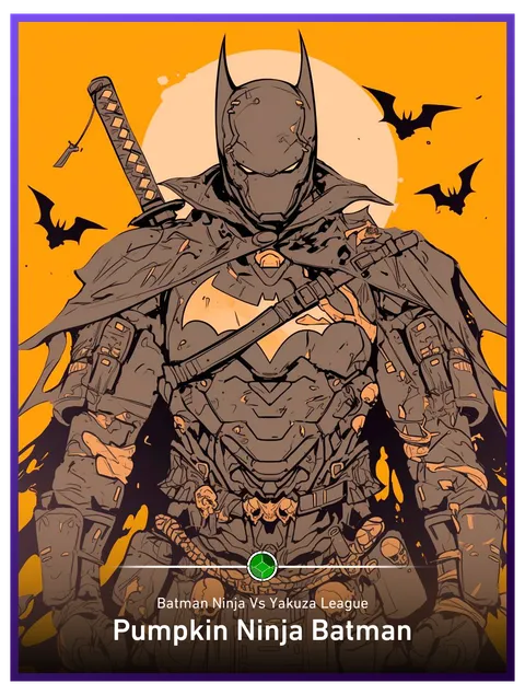 Pumpkin Ninja Batman