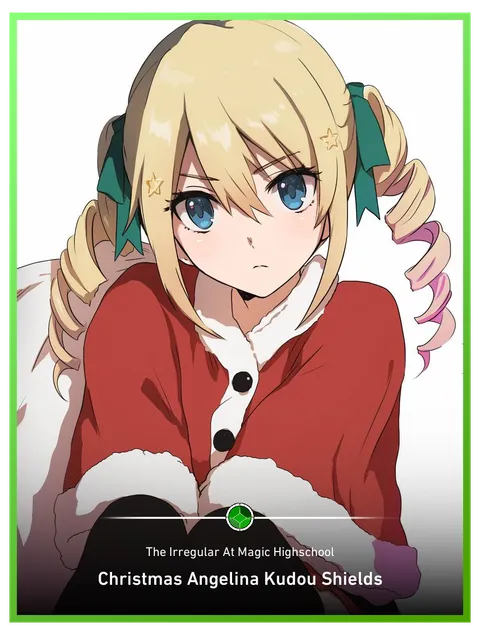 Christmas Angelina Kudou Shields