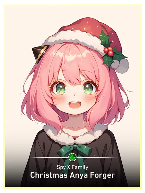 Christmas Anya Forger