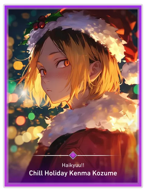 Chill Holiday Kenma Kozume