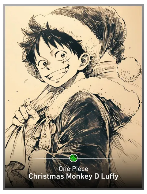 Christmas Monkey D Luffy
