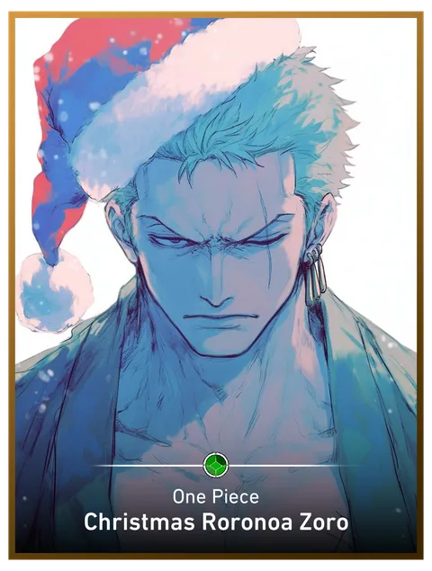 Christmas Roronoa Zoro