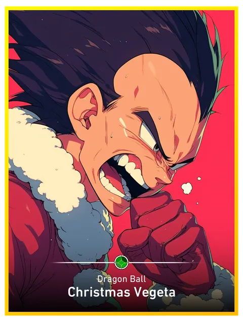 Christmas Vegeta