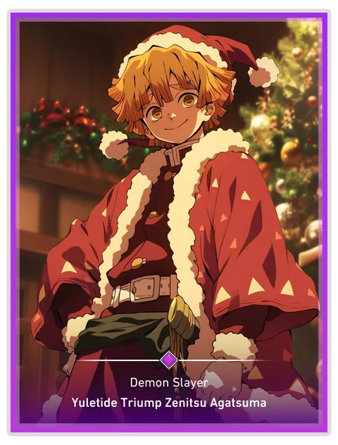 Yuletide Triump Zenitsu Agatsuma