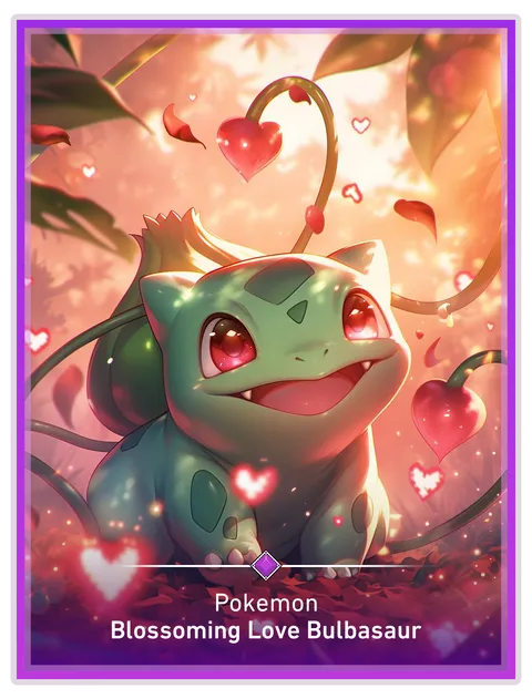 Blossoming Love Bulbasaur