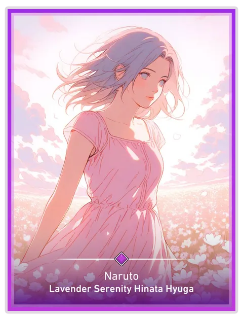 Lavender Serenity Hinata Hyuga
