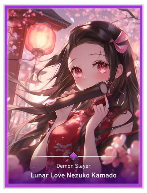 Lunar Love Nezuko Kamado