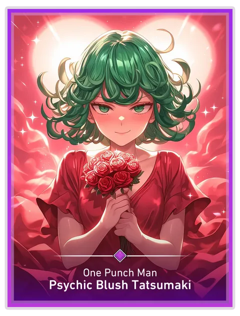 Psychic Blush Tatsumaki