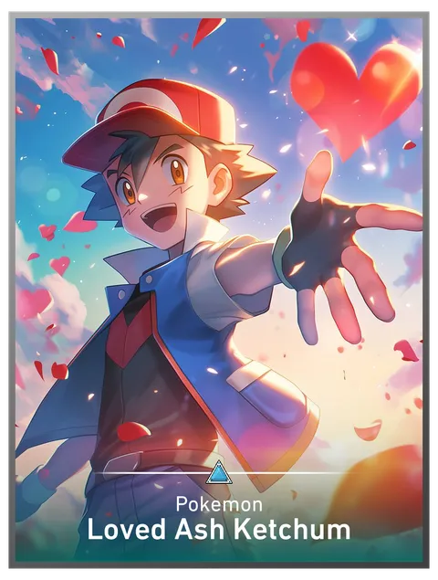 Loved Ash Ketchum