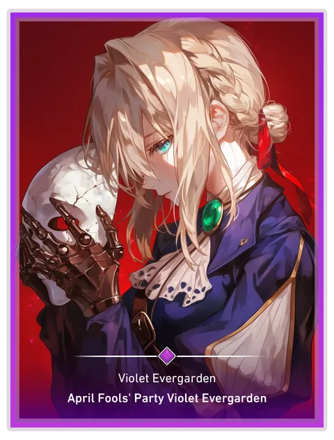 April Fools' Party Violet Evergarden