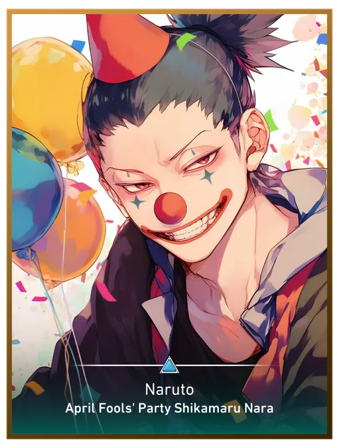 April Fools' Party Shikamaru Nara