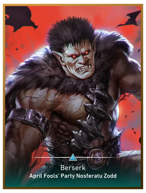 April Fools' Party Nosferatu Zodd