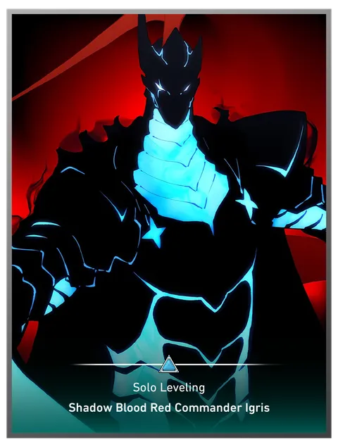 Shadow Blood Red Commander Igris