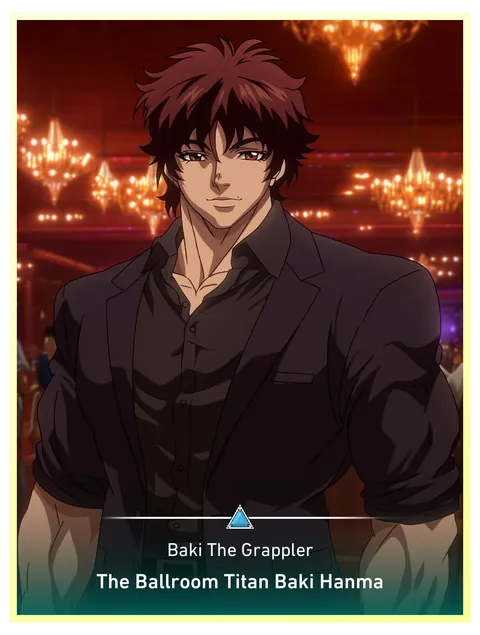 The Ballroom Titan Baki Hanma