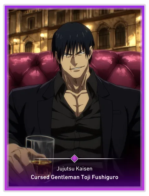 Cursed Gentleman Toji Fushiguro