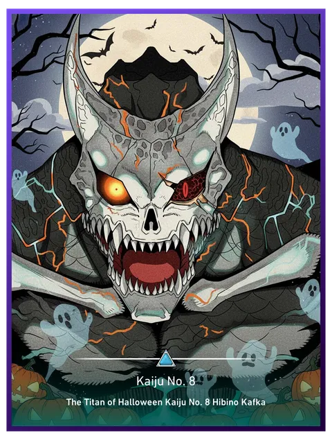 The Titan of Halloween Kaiju No. 8 Hibino Kafka