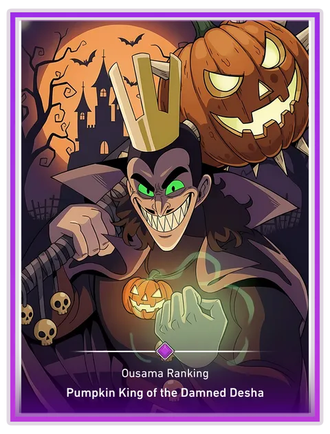 Pumpkin King of the Damned Desha
