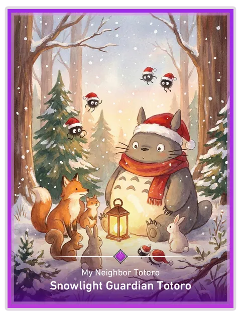 Snowlight Guardian Totoro
