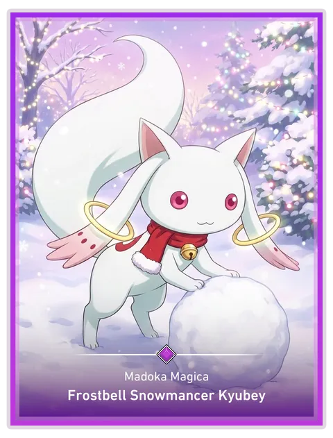 Frostbell Snowmancer Kyubey