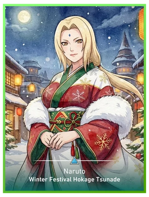 Winter Festival Hokage Tsunade