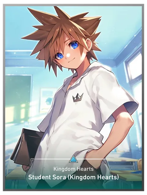 Student Sora (Kingdom Hearts)