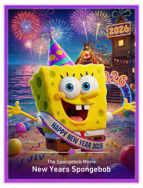New Years Spongebob