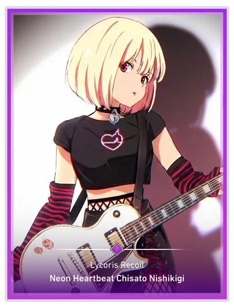 Neon Heartbeat Chisato Nishikigi
