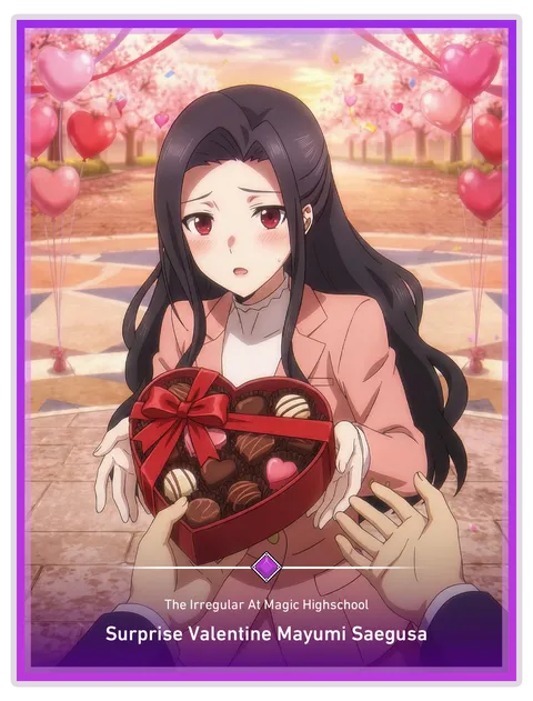 Surprise Valentine Mayumi Saegusa