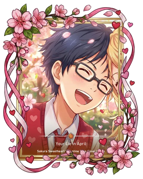 Sakura Sweetheart Valentine Date Kosei Arima