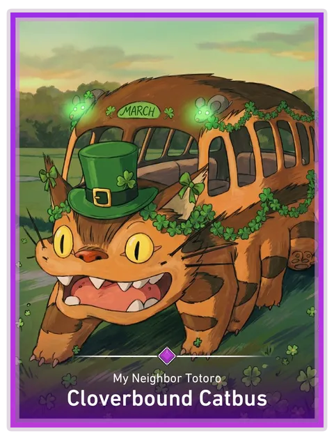 Cloverbound Catbus