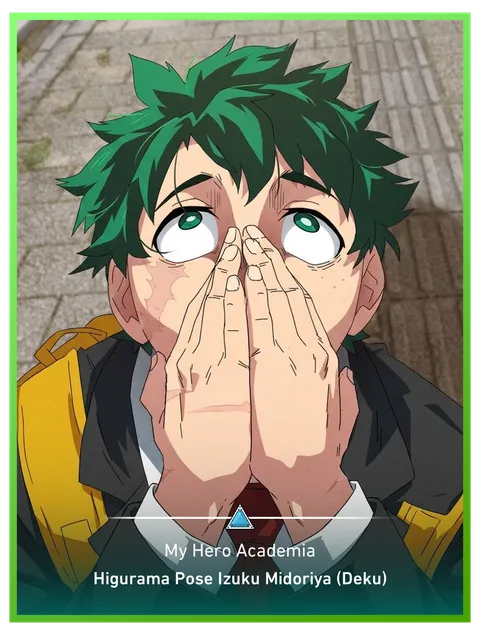 Higurama Pose Izuku Midoriya (Deku)