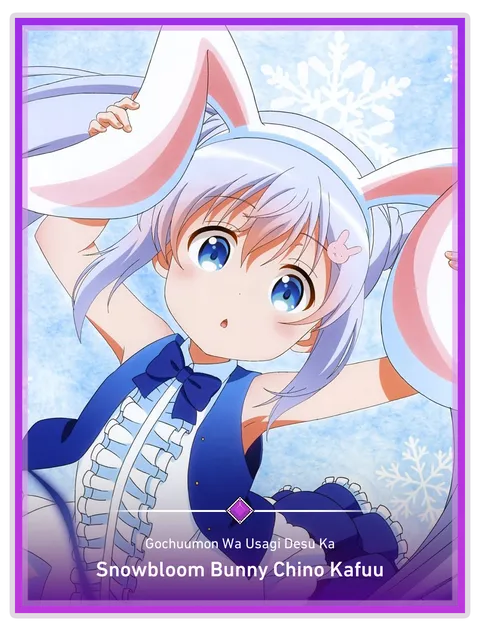 Snowbloom Bunny Chino Kafuu