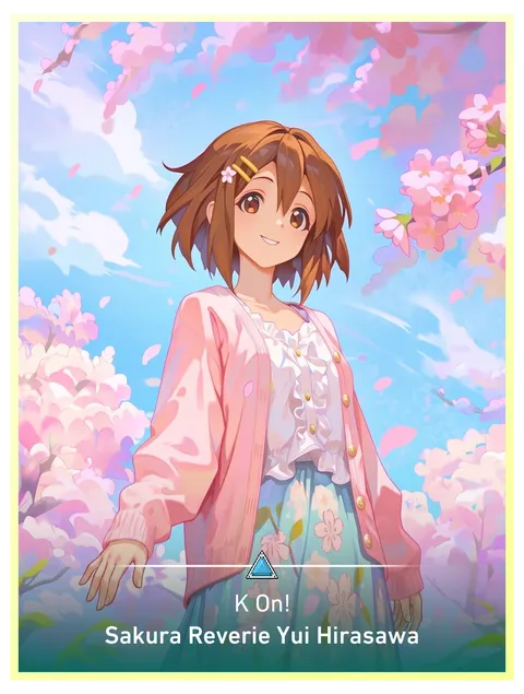 Sakura Reverie Yui Hirasawa