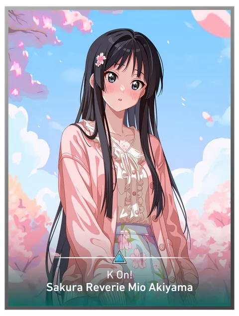 Sakura Reverie Mio Akiyama