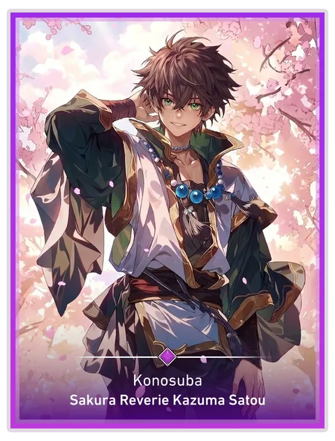Sakura Reverie Kazuma Satou