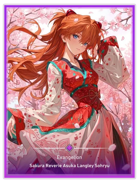 Sakura Reverie Asuka Langley Sohryu