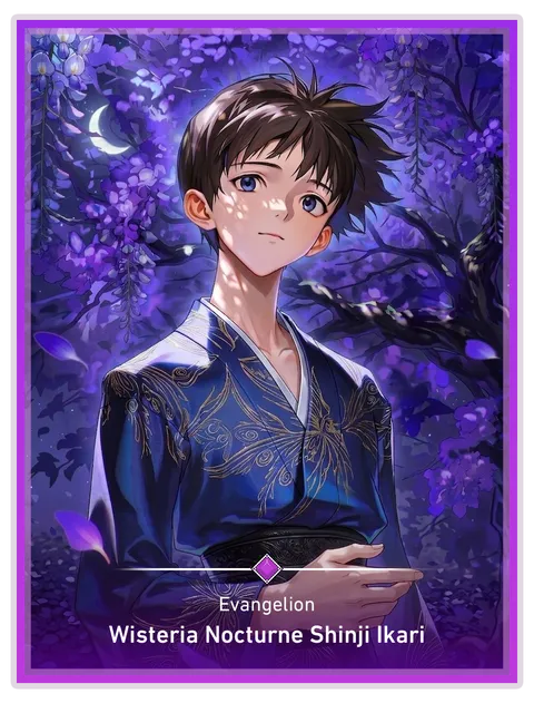 Wisteria Nocturne Shinji Ikari